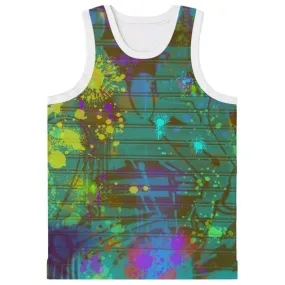 Basketball Jersey - Graffiti style