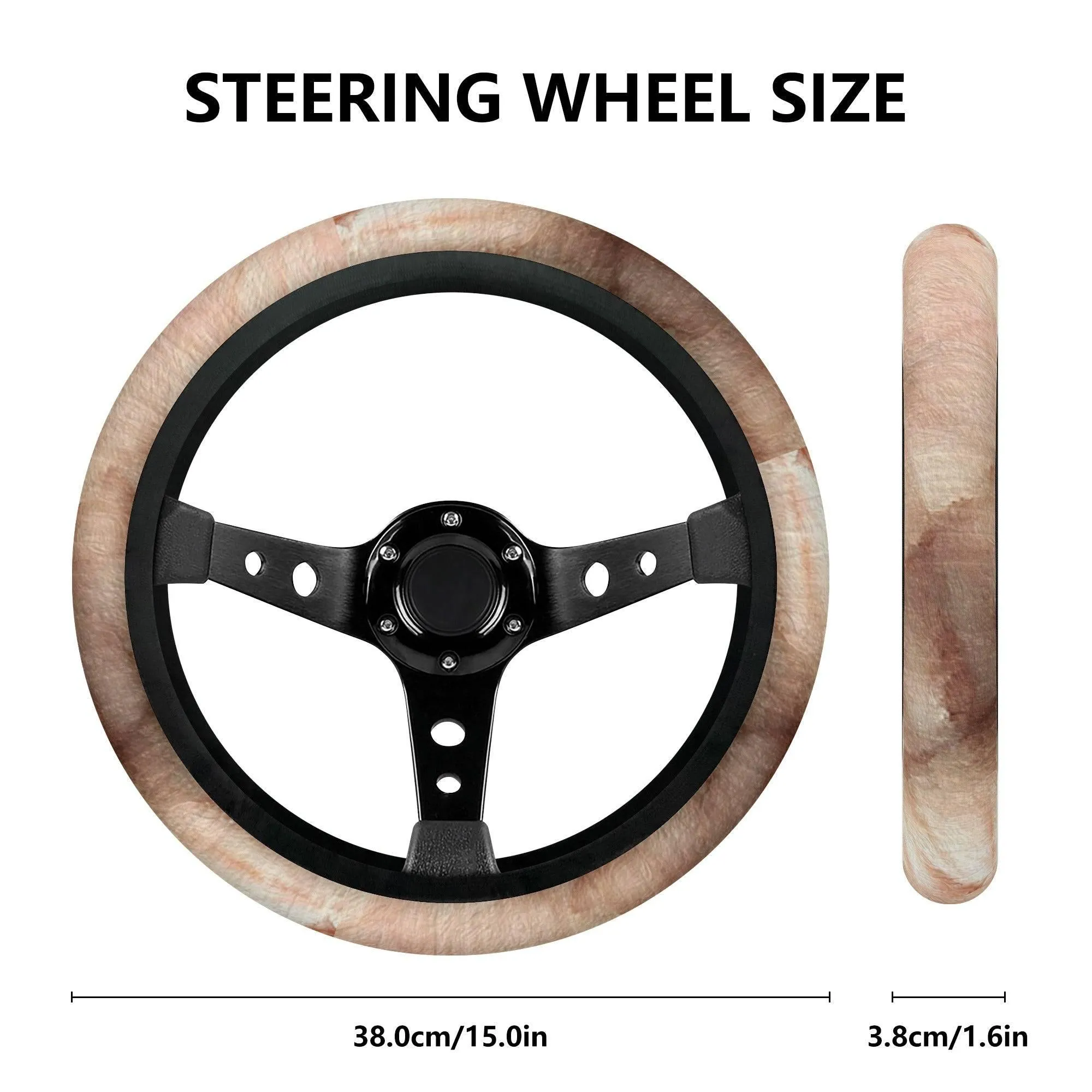 Car Steering Wheel Cover