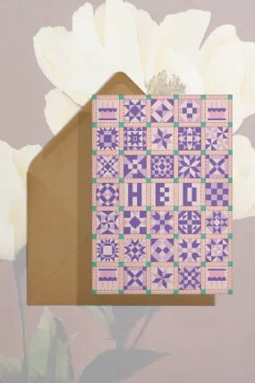 HBD (Patchwork) Card