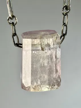 Kunzite Crystal Necklace