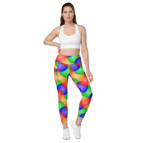 Leggings with pockets Patchwork