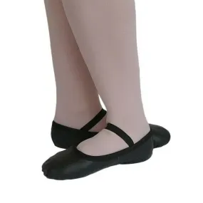 PW Dancewear Black Ballet Flats - Child