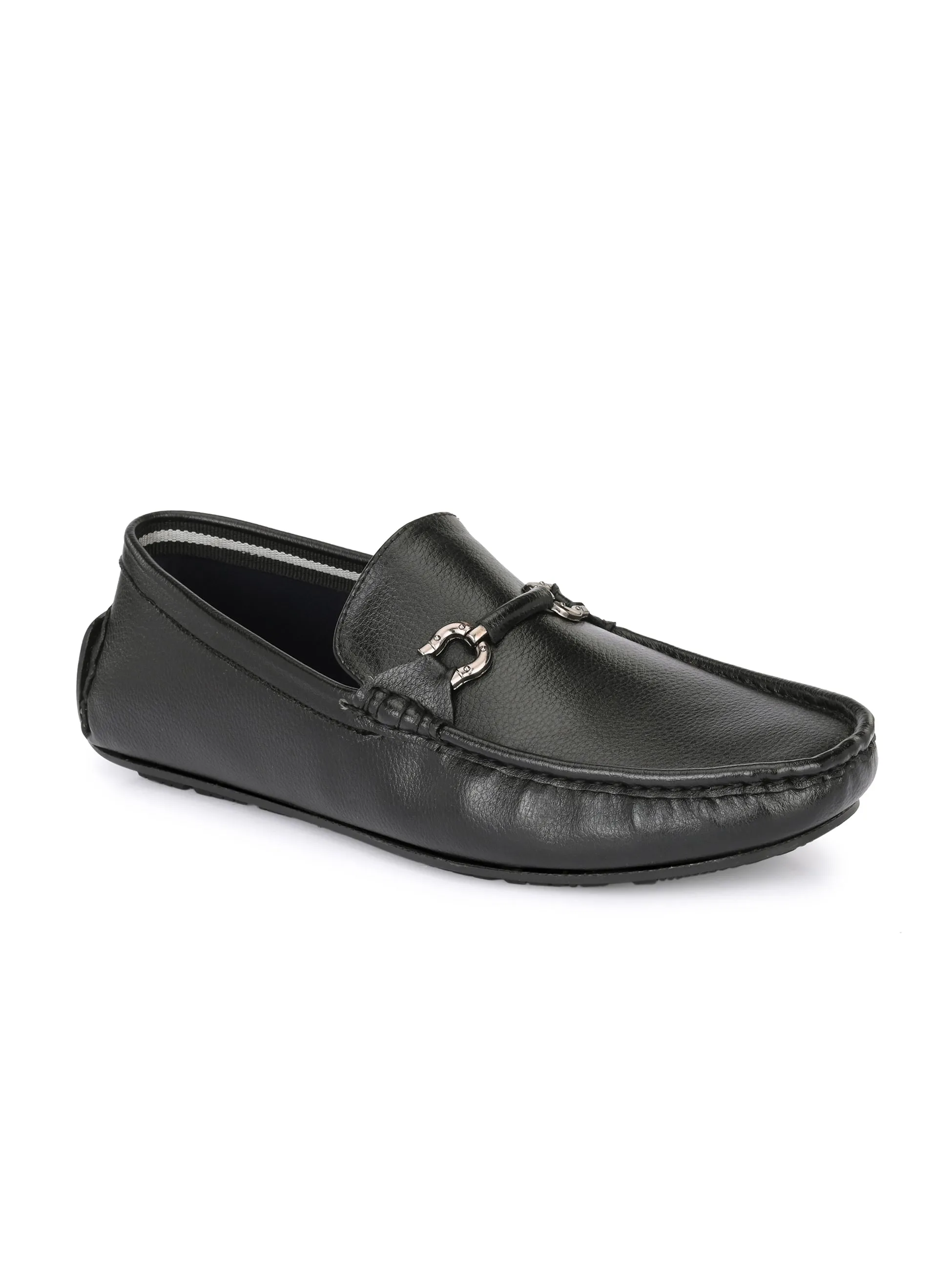 Raye Black Driving Loafers