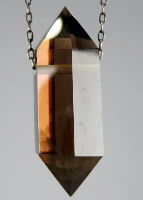 Smoky Quartz Crystal Necklace